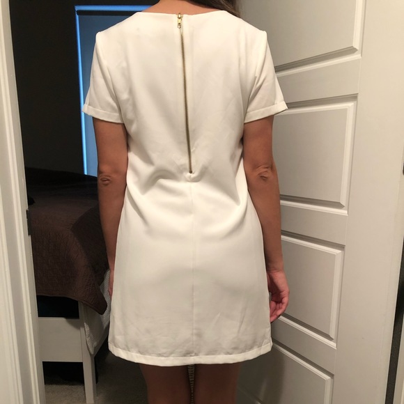 Lulu Cream Shift Dress - Picture 6 of 7